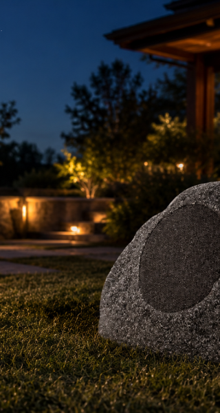Outdoor speaker-rock-earthQuake sound system